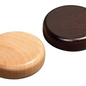 Backgammon Playing Pieces - Alder Wood (20-35 mm)