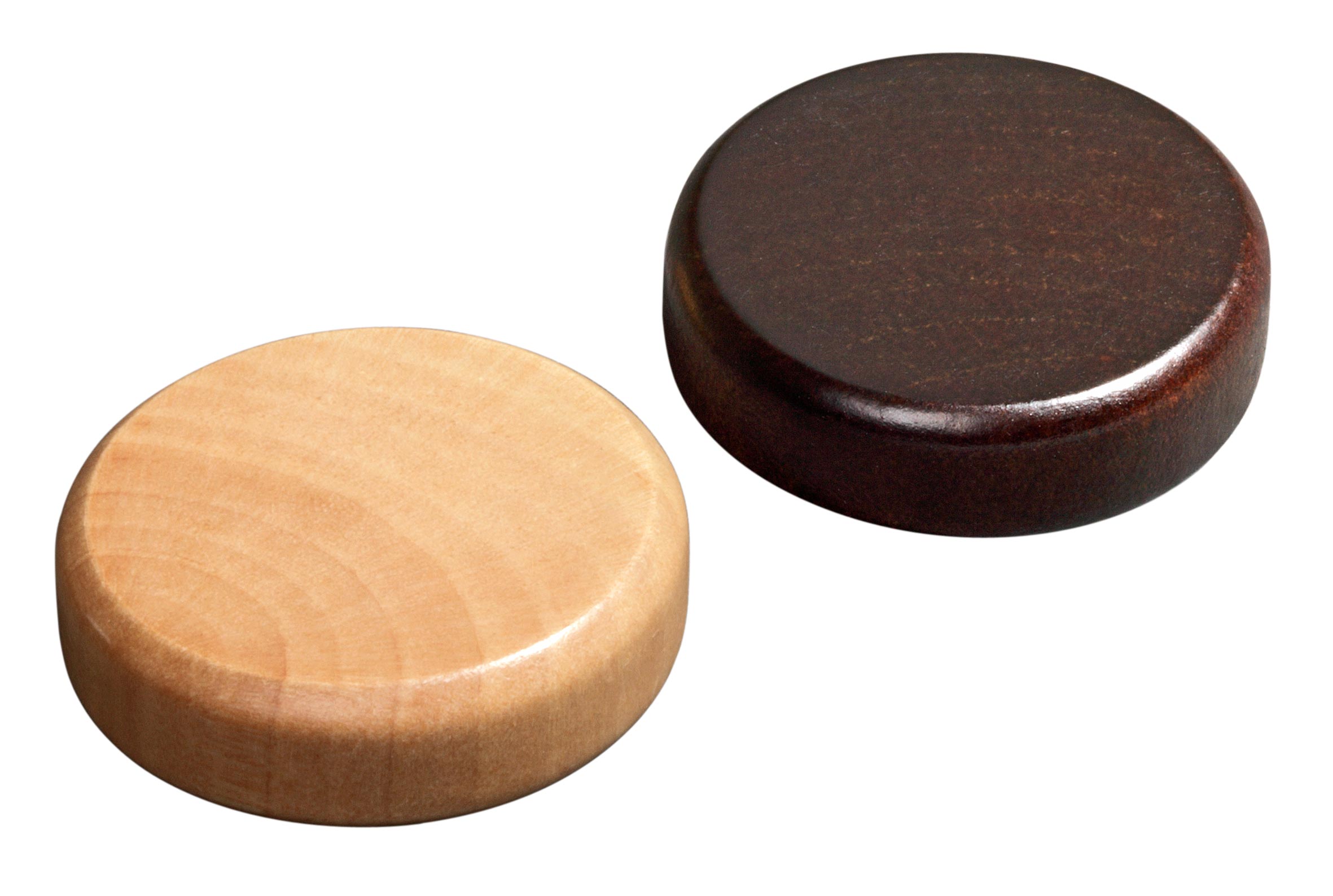 Backgammon Playing Pieces - Alder Wood