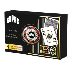 COPAG Texas Hold’Em Poker – Double Deck & Card Guard Set