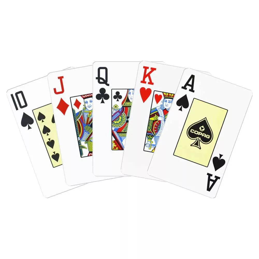 COPAG Texas Hold’Em Poker – Double Deck & Card Guard Set Jumbo