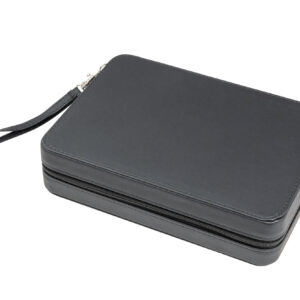 Zip Case Travel Backgammon Set - Felt-Lined Closed