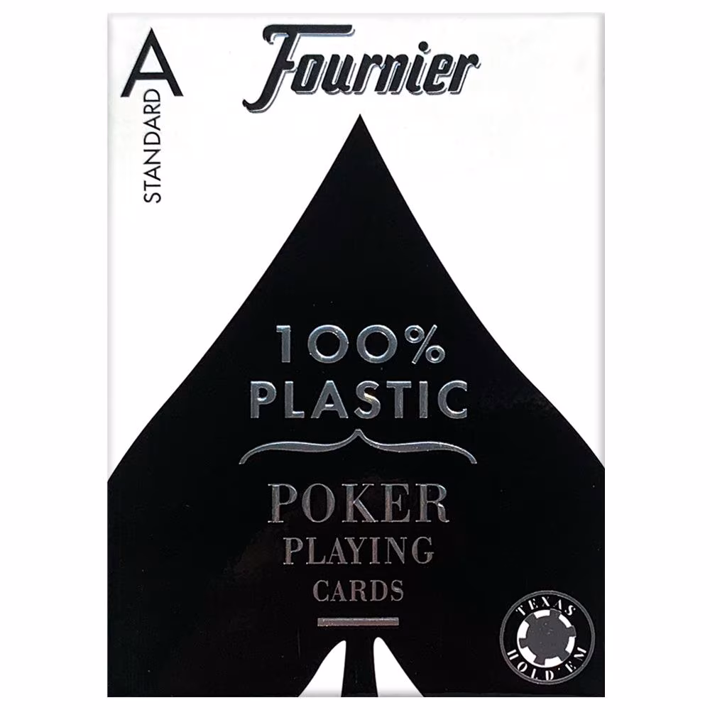 Fournier No. 2800 standard index blue playing cards box