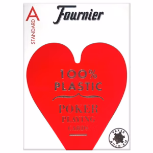 Fournier No. 2800 standard index red playing cards
