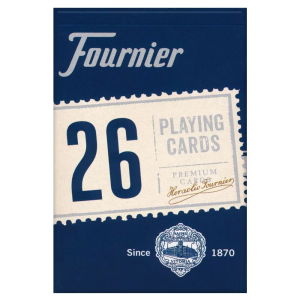 Fournier No. 26 Narrow Standard Index Premium Cards - Blue/Red