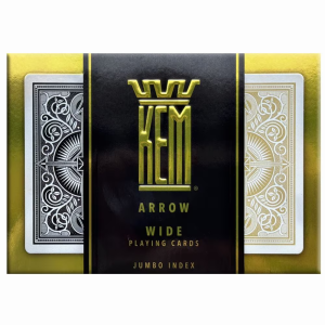 KEM Arrow Wide Jumbo Index Playing Cards - Double Deck Set