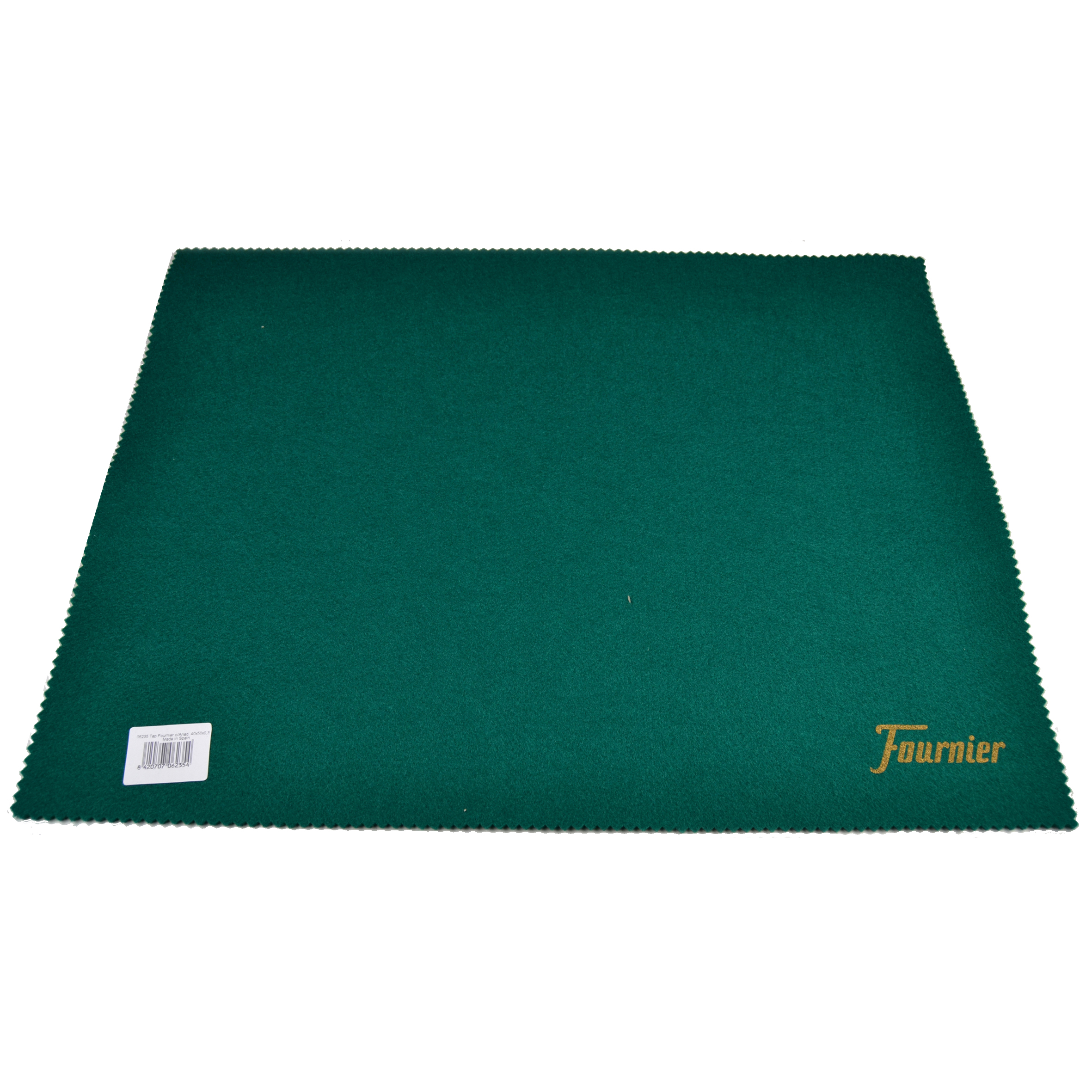 Fournier Green Card Table Felt Mat (Rubber Backed) - Image 3