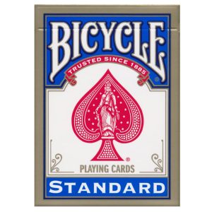 BICYCLE 808 Gold Standard Index Playing Cards - Red/Blue