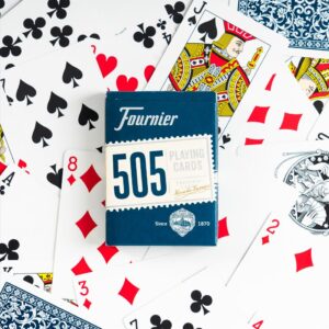 Fournier No. 505 Standard Index playing cards blue