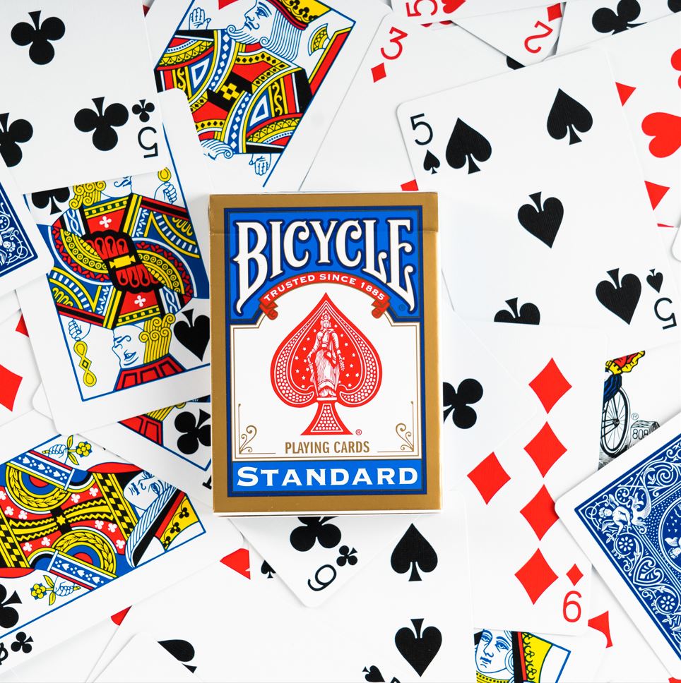 Bicycle 807 Standard Index playing cards blue