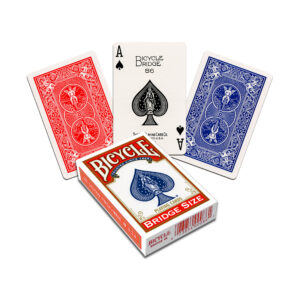 Bicycle Bridge Standard Index playing cards red