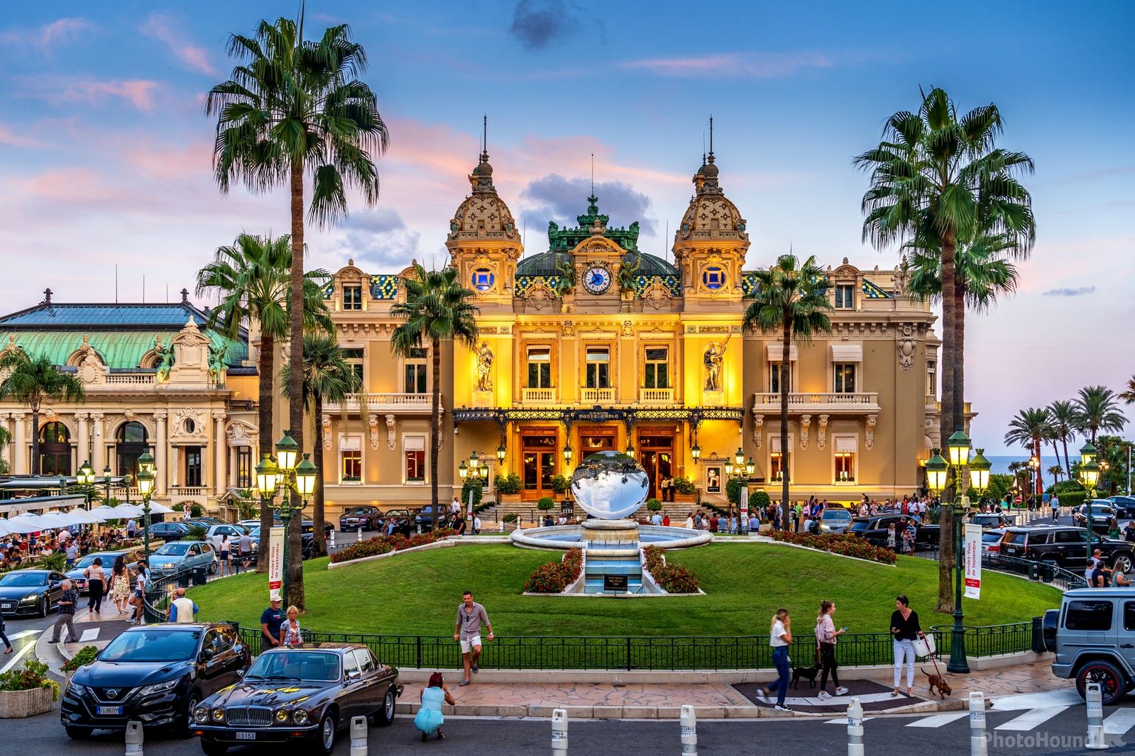 Casino de Monte-Carlo façade in Monte Carlo, Monaco