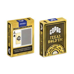 COPAG Gold Jumbo Index playing cards blue