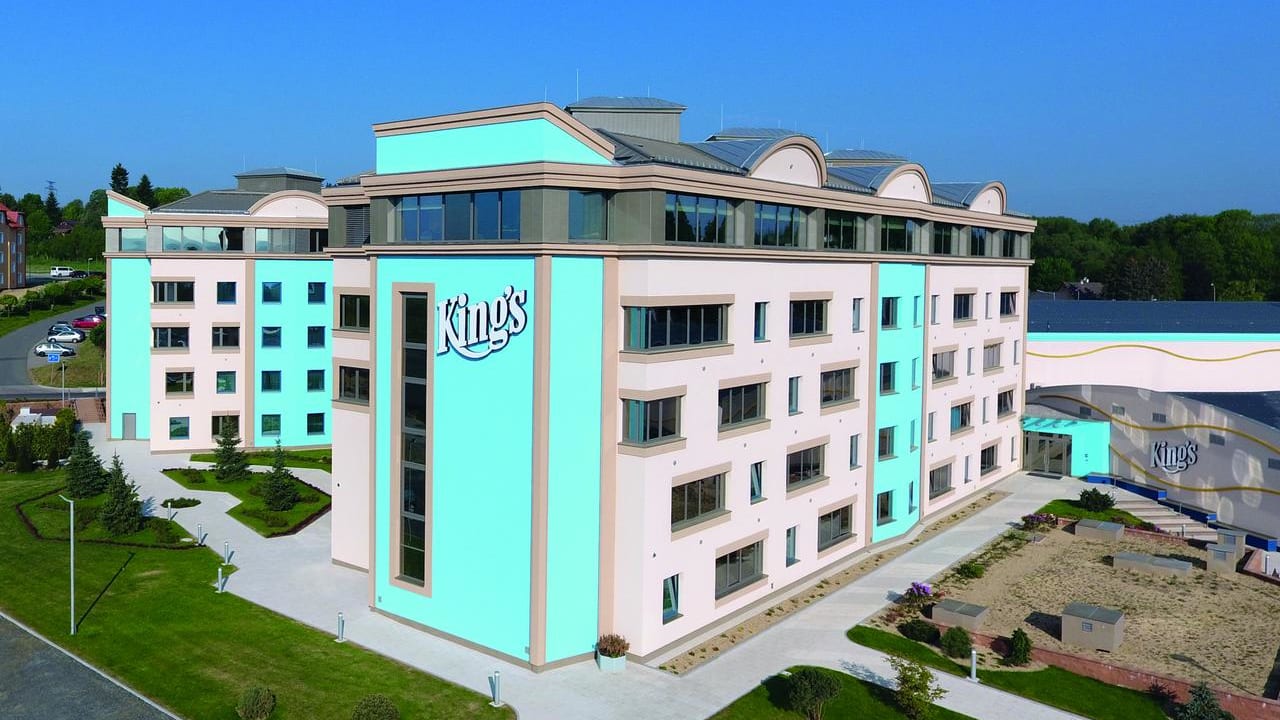 King’s Resort casino exterior in Rozvadov, Czech Republic