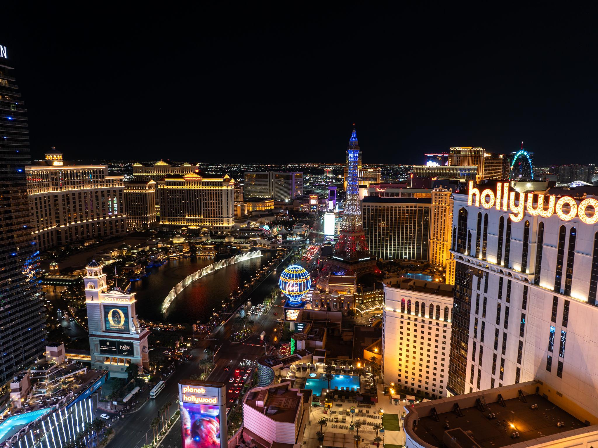 Las Vegas Strip at night
