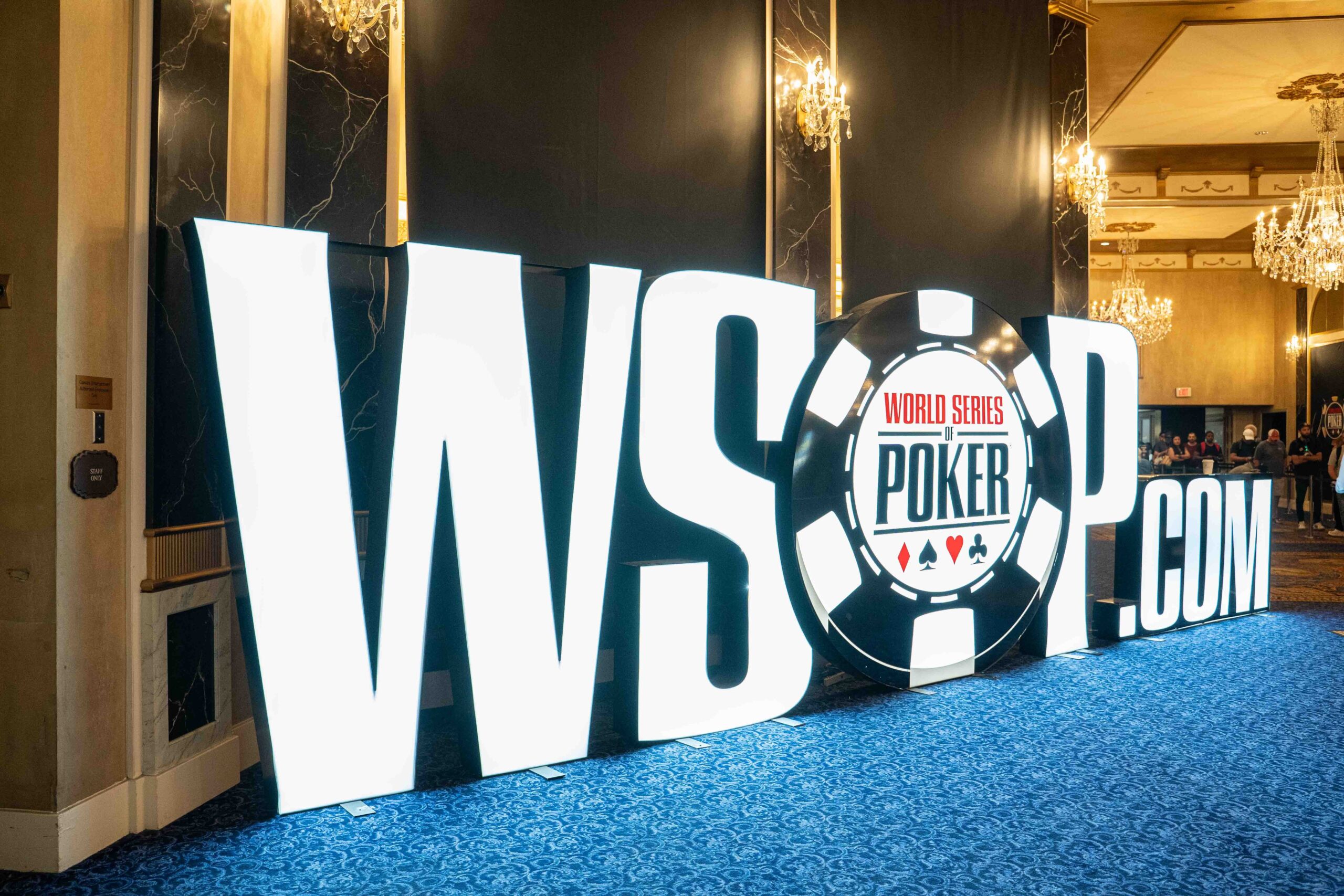 World Series of Poker entrance at Paris Las Vegas